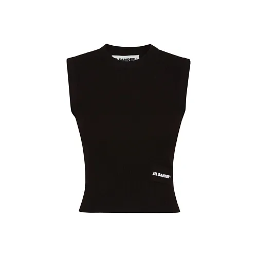 JIL SANDER Майка Женская Черная