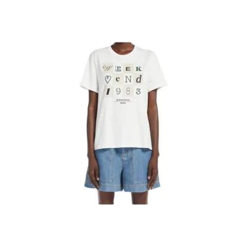 WEEKEND MaxMara T-рубашка Женская Белая