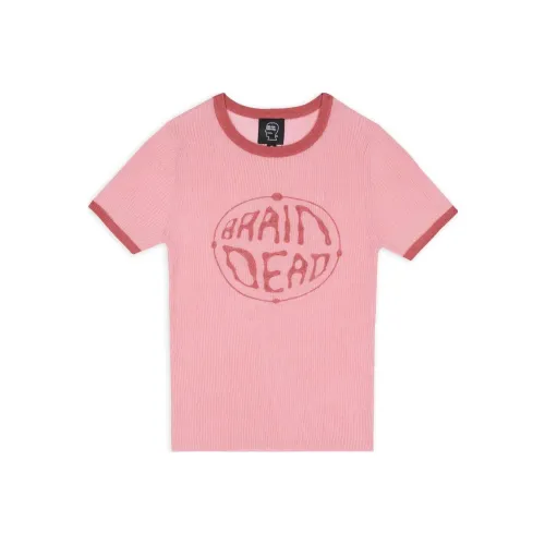 Brain Dead Розовые Женские Футболки
