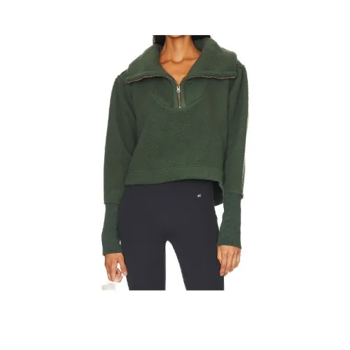 FREE PEOPLE Зеленый Женские Короткие Топы