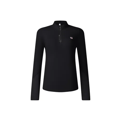 FILA Темно-черные Женские Футболки