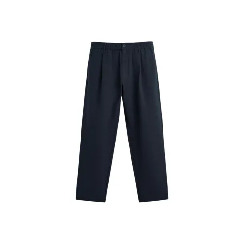 ZARA Морской синий Мужские Повседневные Штаны