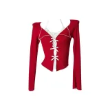 Красный, имитация двухслойности