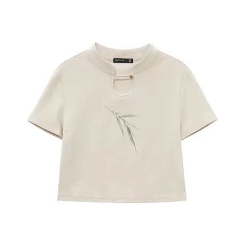 WESTLINK SS24 Стандартная T-рубашка Женская Абрикос