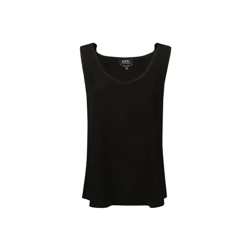 A.P.C Черные Женские Майки