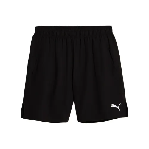 PUMA Мужские спортивные шорты черного цвета