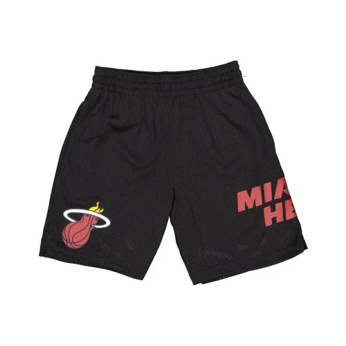 New Era Miami Heat Повседневные шорты Унисекс Черные