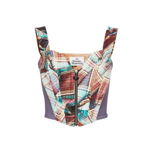 Vivienne Westwood FW23 Топ без рукавов Женский Многоцветный