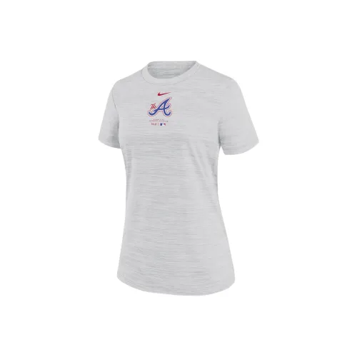 nike x MLB T-рубашка Женская Белая