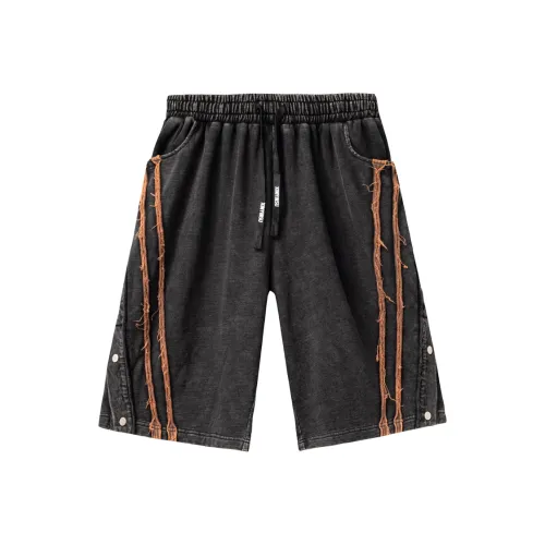 XINYINSU Черные Унисекс Повседневные шорты