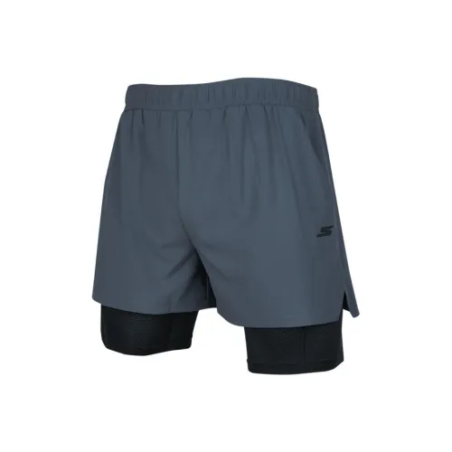 Skechers Charcoal Gray Мужские Повседневные Шорты