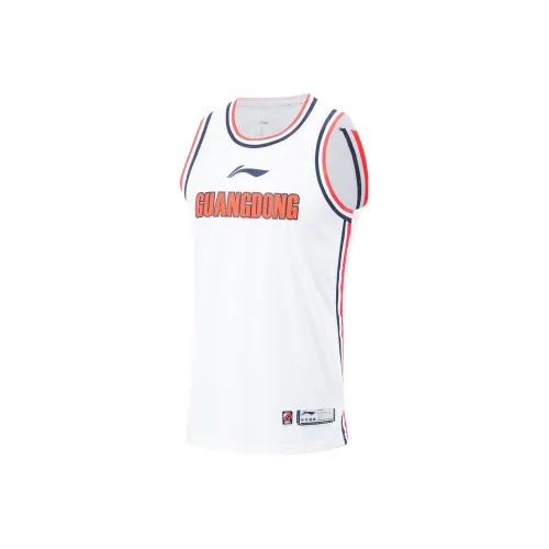 LINING CBA Collection Коллекция Майка Мужская Стандартная Белая