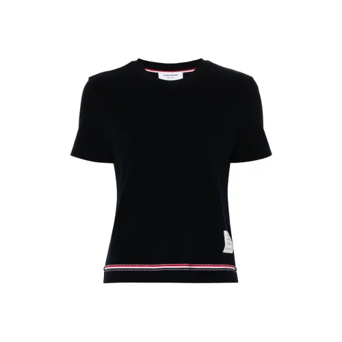 THOM BROWNE Женские рубашки T, морской синий