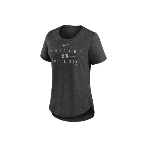 nike x MLB T-Shirt Женская Черная Фотиния