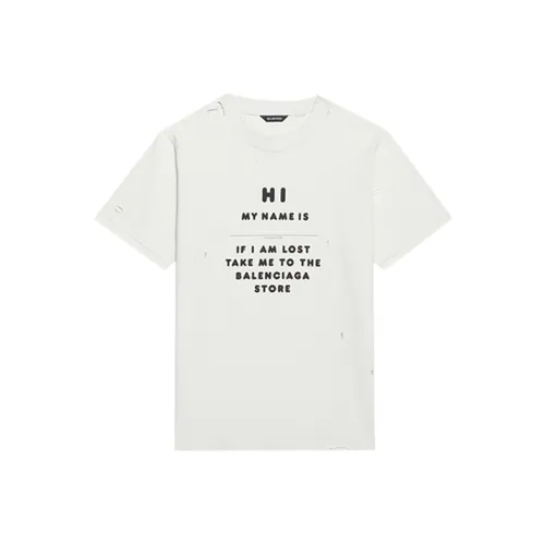 Balenciaga FW21 T-рубашка Женская Белая