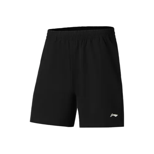 LINING Table Tennis Series Черные Мужские Спортивные Шорты