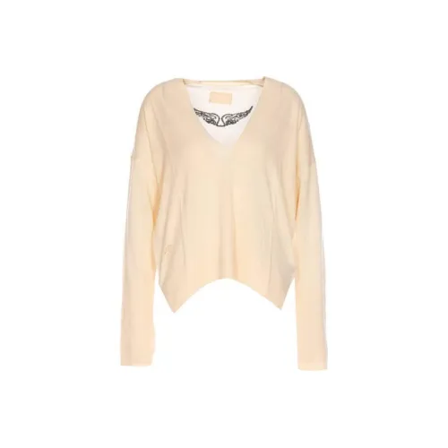 Zadig Voltaire T-рубашка женская светлый умбра