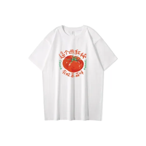 ZHONGBANGJICHU T-Shirt Унисекс Белый