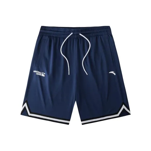 Anta Basketball Collection Классические синие мужские повседневные шорты