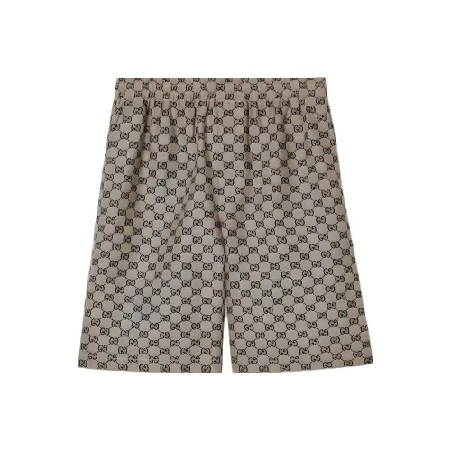 GUCCI Повседневные шорты Мужские Абрикос