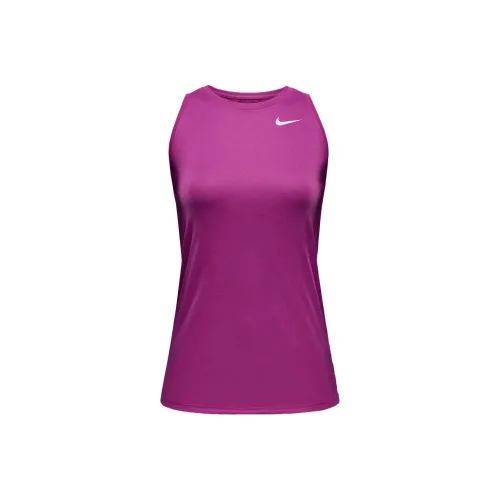 nike Dri Fit Майка Женская Фиолетовая