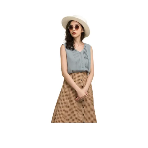 DEAR DEER PUFF Майка Женская Asphalt Серый