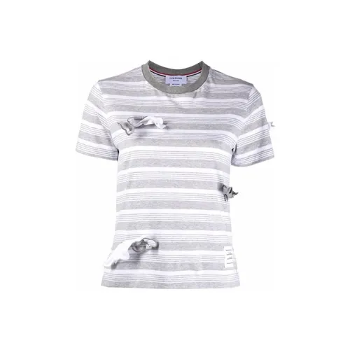 THOM BROWNE Серые Женские T-рубашки