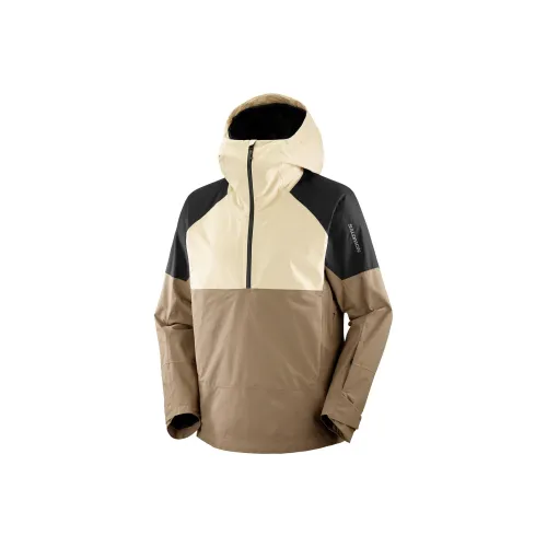 SALOMON Коричневый Мужская Лыжная Куртка