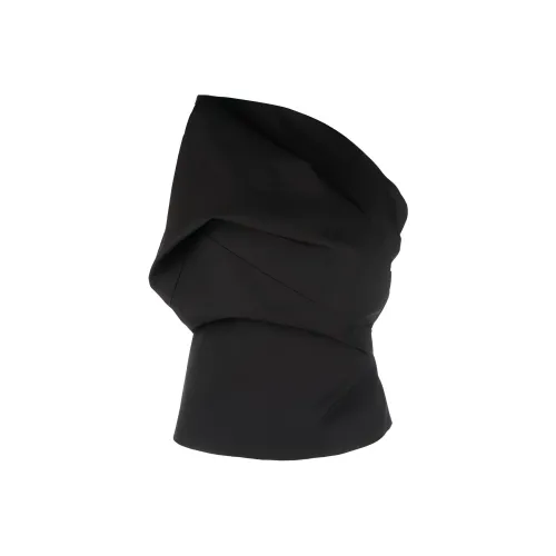 RICK OWENS Черные Женские Майки