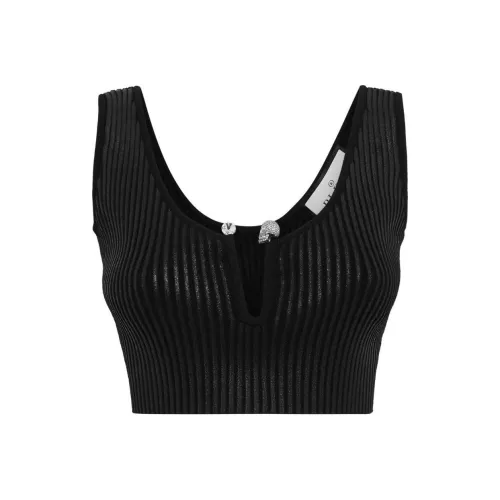 PHILIPP PLEIN SS24 Майка Женская Черная