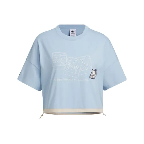 adidas originals Adidas X YU NAGABA SS23 Co Branded SERIES Синий Женские T Рубашки