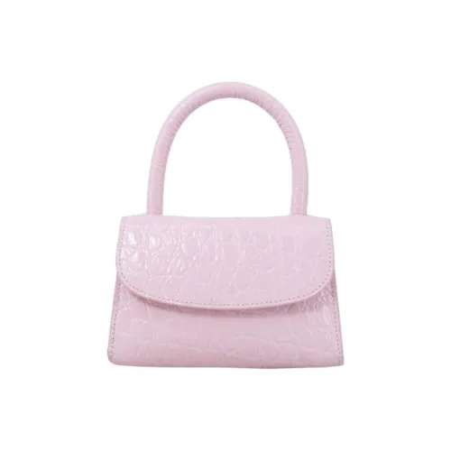 By Far Mini Croco Коровья кожа Сумка с клапаном Сумка через плечо Сумка Маленькая Женская Розовая