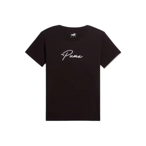 PUMA GRAPHICSScript T Shirt Женская Черная