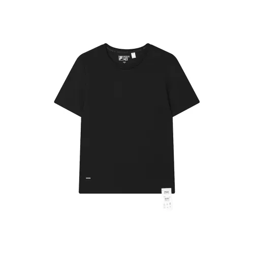 FILA Белый Глубокий Черный Женские Футболки