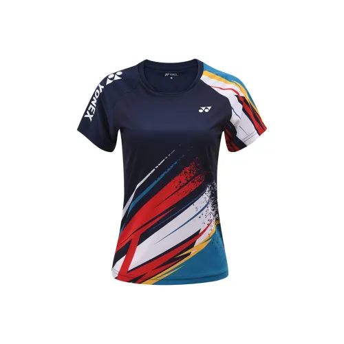YONEX Темно-синие Женские Футболки