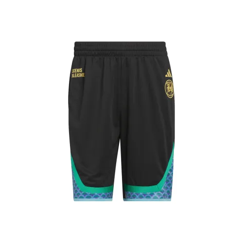 Adidas Черные Мужские Баскетбольные Шорты