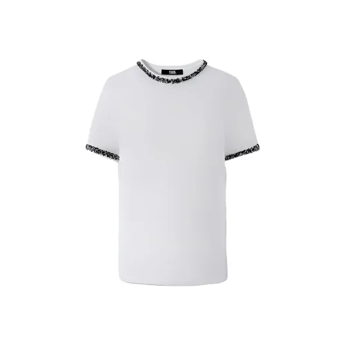 Karl Lagerfeld T-рубашка Женская Белая