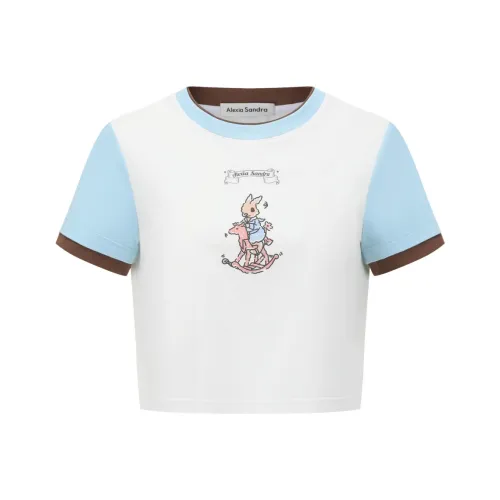 Alexia Sandra Rabbit Series Женские футболки с коротким рукавом
