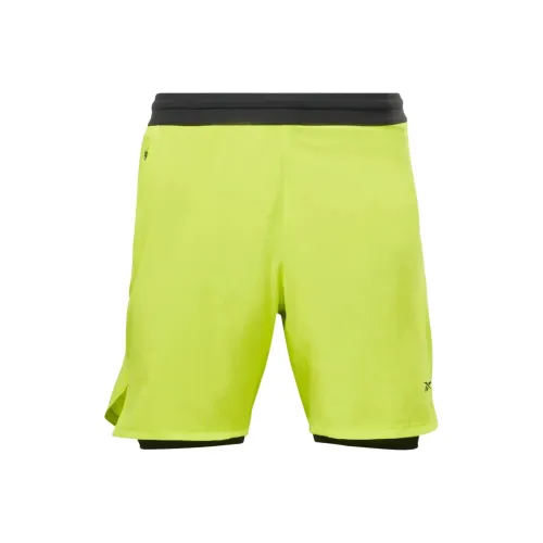 Reebok совместный бренд Желтые Мужские спортивные шорты