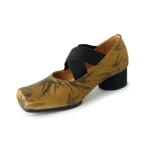 Gredio Грубый каблук Туфли Мэри Джейн Женские