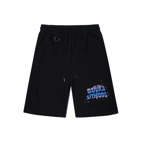 Guuka Мужские спортивные шорты черного цвета