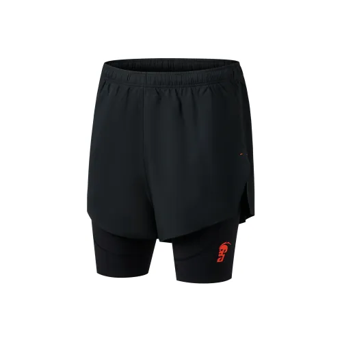 Saucony Глубокий Черный Мужские Спортивные Шорты