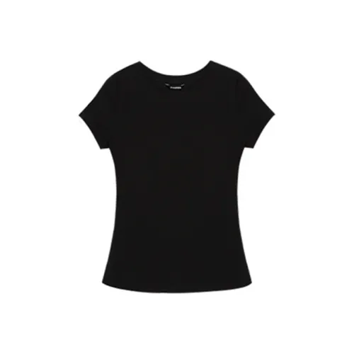 Puppytown T-Shirt Женская Черная