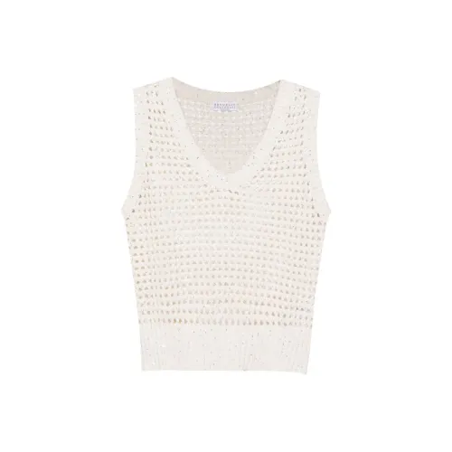 BRUNELLO CUCINELLI Майка Женская Светлый Бежевый