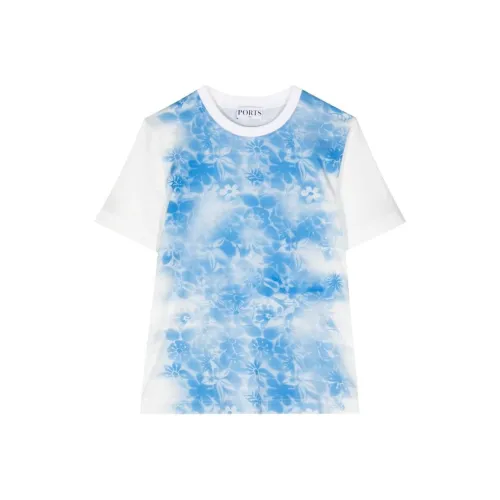 Ports 1961 Синие Женские Рубашки T