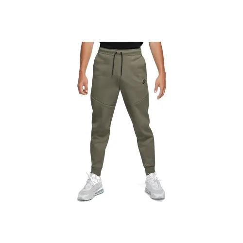 Nike Армейский зеленый Мужские спортивные брюки