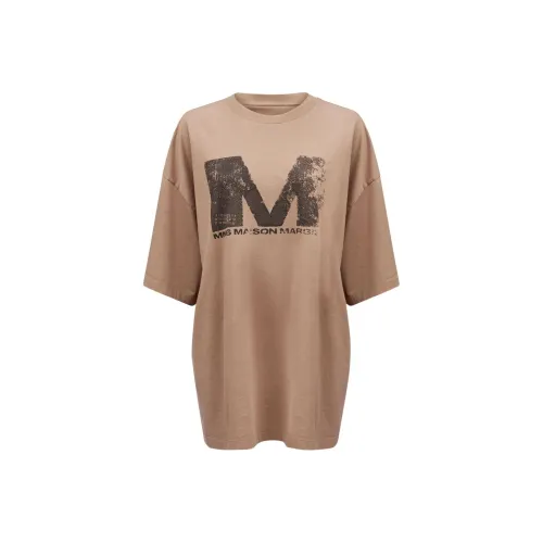 MM6 Maison Margiela совместная брендированная рубашка T Женская Умбра