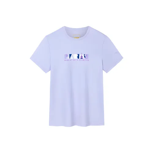 ANTA Variety Тренировки Коллекция T Рубашка Женские Свет Аромат Фиолетовый