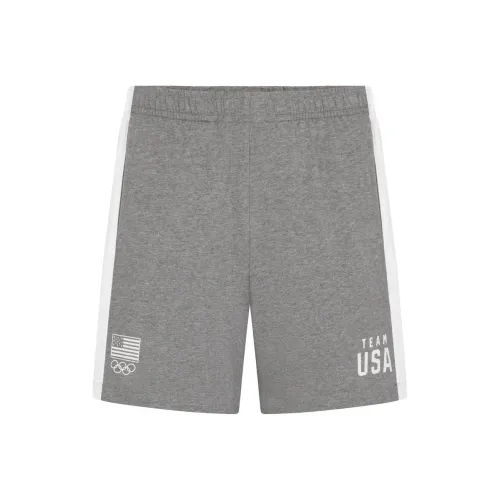 Skims USA Olympic Team Co Branded Heather Grey Heather Grey Men's Casual Shorts Skims USA Olympic Team Co Branded Вереск Серый Вереск Серый Мужские Повседневные Шорты