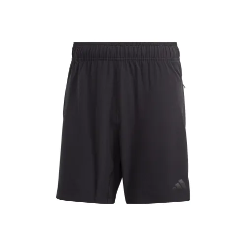 Adidas Мужские спортивные шорты черного цвета